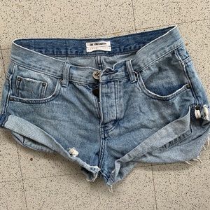 One Teaspoon cuffed shorts